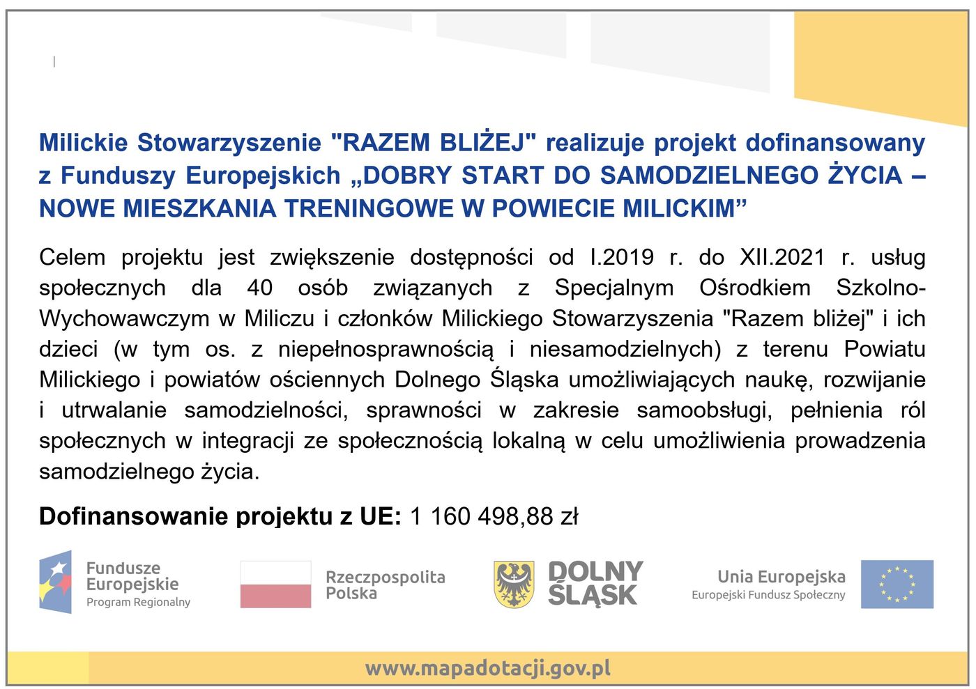 Dotacja z UE